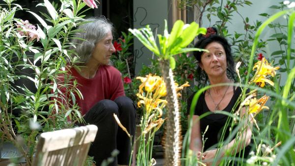 Bild 1 von 7: Im Bild: Gartenexpertin Eva Berger in einem privaten Biedermeiergarten.