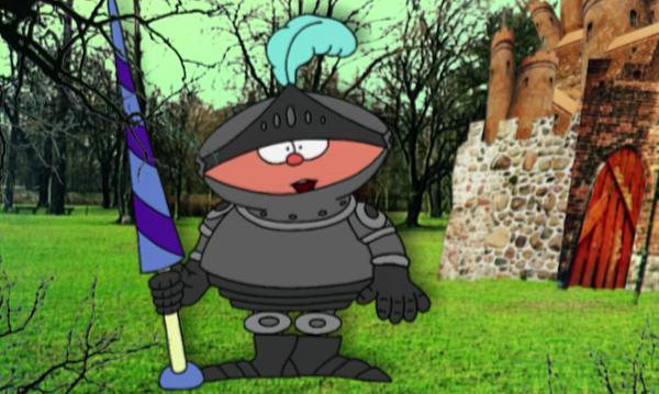 Bild 1 von 3: Kalli als Ritter