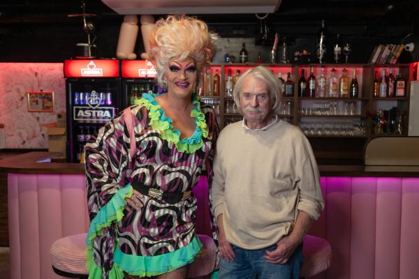 Bild 1 von 3: Axel Petermann (r.) und Olivia Jones (l.).