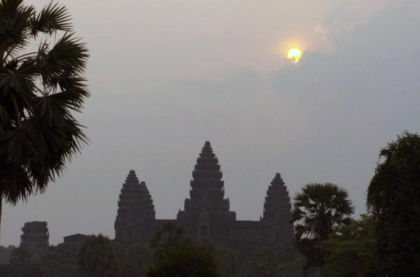 Bild 1 von 3: Angkor Wat in Kambodscha ist der größte religiöse Monumentalkomplex der Welt.