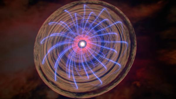Bild 1 von 5: Magnetfelder helfen, Sonnen zu zünden. Sie formen ganze Galaxien.