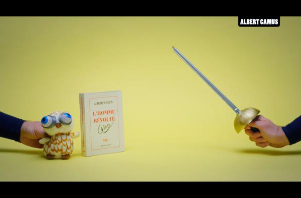 Bild 1 von 2: 1951 prangert Albert Camus in ?Der Mensch in der Revolte? Totalitarismus und Marxismus an.