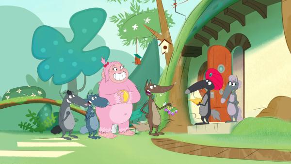 Bild 1 von 5: Alle kommen mit ihren Wünschen zu Wolf.