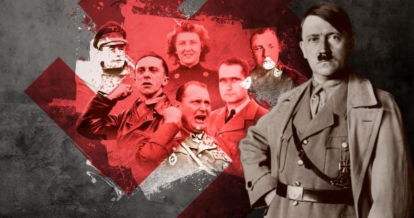 Bild 1 von 7: Auf Grundlage aktueller Forschungen und mit koloriertem Archivmaterial erzählt die Dokumentation die Biografien der wichtigsten Figuren aus Hitlers Machtzirkel.