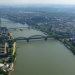 Der Rhein von oben