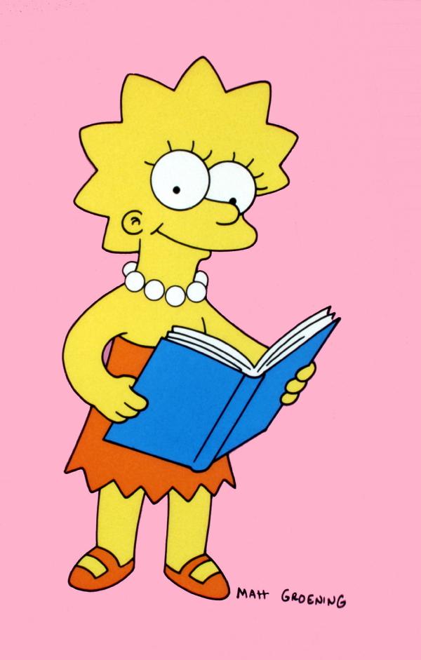 Bild 1 von 16: (13. Staffel) - Enorm wissbegierig: die eindeutig klügste der Familie, Lisa Simpson.