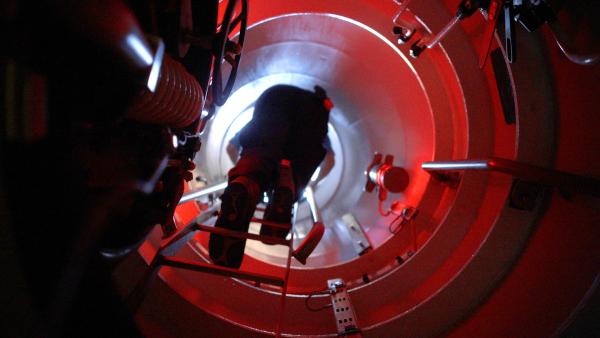 Bild 1 von 7: Oberleutnant Jonas zur See im U-Boot