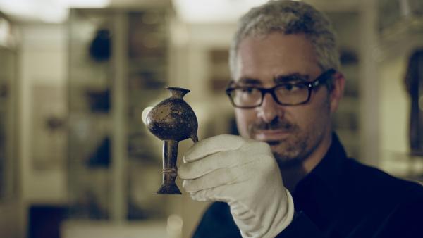 Bild 1 von 4: Wissenschaftler in Würzburg fanden Opiumrückstände in einem Krug aus der Bronzezeit.