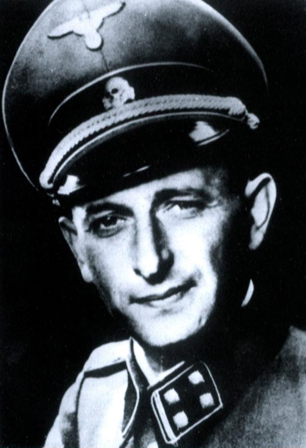 Bild 1 von 3: Adolf Eichmann (1906-1962), SS-Obersturmbannführer und Sachbearbeiter.