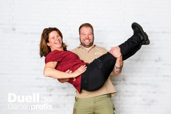 Bild 1 von 7: Die Gartenprofis Marius Surmann und Nicole Johag