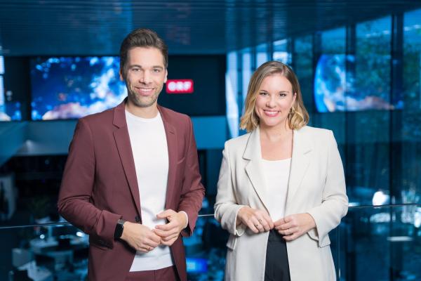 Bild 1 von 2: Im Bild: Philipp Maschl und Kathrin Pollak.