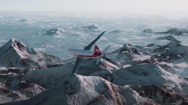 Bild 1 von 3: Über der tibetischen Hochebene im Himalaya-Gebirge spielen sich Dramen im Cockpit von Sichuan Airlines Flug 8633 ab.