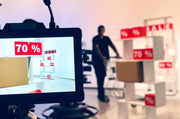 Bild 1 von 1: Studiodekoration für Dreharbeiten zum Film \