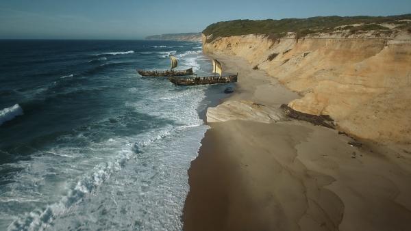 Bild 1 von 12: Im 7. Jahrhundert vor Christus landen die ersten Griechen an der libyschen Küste und gründen dort die Stadt Kyrene.