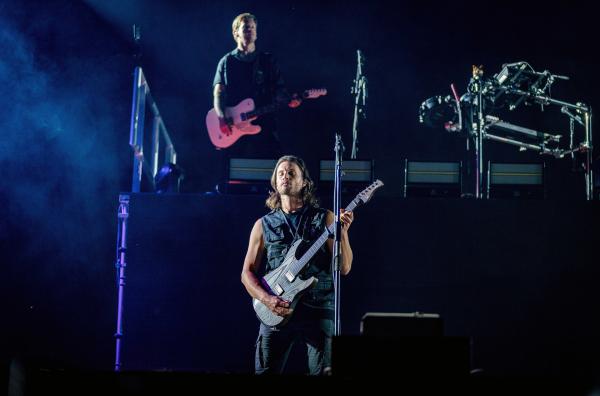 Bild 1 von 3: Die Architects aus Großbritannien sind eine der führenden Bands im modernen Metalcore.