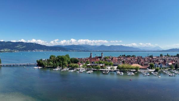 Bild 1 von 10: Im Bild: Bodensee-Insel Lindau.