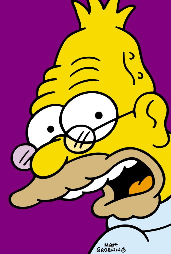 Bild 1 von 14: (12. Staffel) - Grampa Simpson hat es nicht immer leicht zwischen dem Rest der Familie.