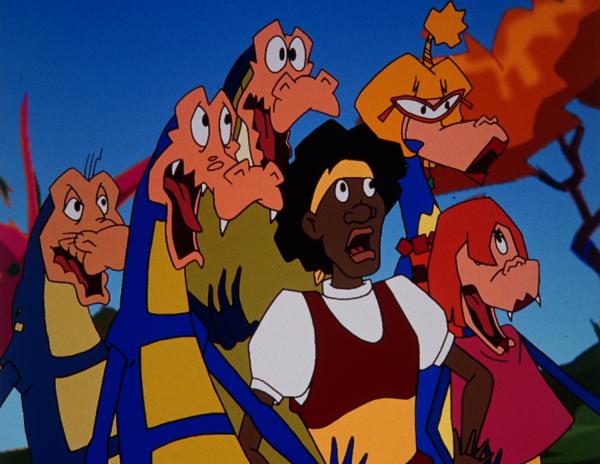 Bild 1 von 1: Ein Haufen verrückter Krokodile, unter ihnen die dicken Freunde, die sich die Großartigen Vier nennen, wehren sich mit List und Raffinesse gegen den Bau eines Touristenprojekts...