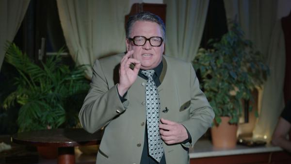 Bild 1 von 5: Helmut Schleich als Franz Josef Strauß.