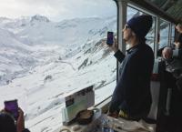 Winterwunderland Schweiz per Bahn: Glacier-Express - Der Luxuriöse
