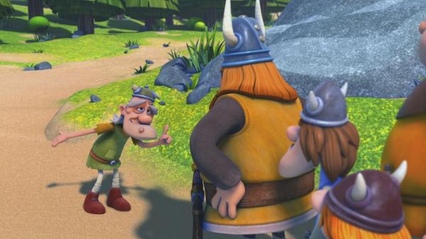 Bild 1 von 4: Olaf lockt Halvar in die Falle.