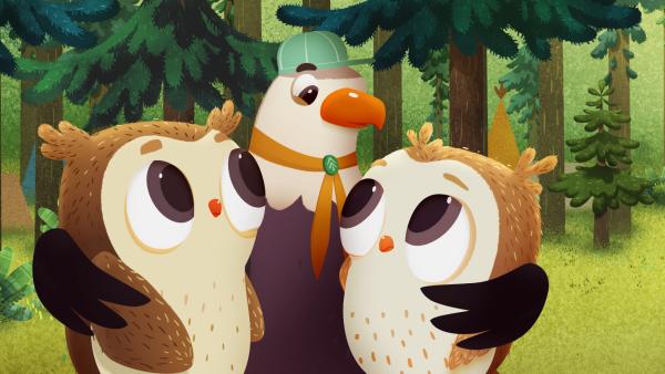 Bild 1 von 1: Odo kommt mit seinen Eltern ins Camp, weil er denkt, es ist der \