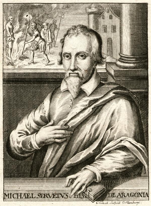 Bild 1 von 4: Der Universalgelehrte Michael Servetus, dem die Entdeckung des Lungenkreislaufs zugesprochen wird, opferte sich im Dienst der Wissenschaft selbst auf.