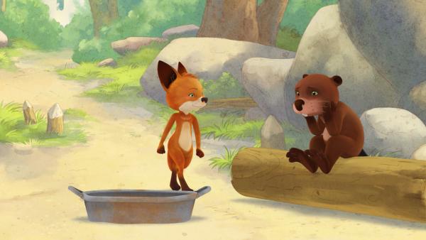 Bild 1 von 3: Biva ist traurig, sie soll ihre alte Lieblingsschüssel wegwerfen.