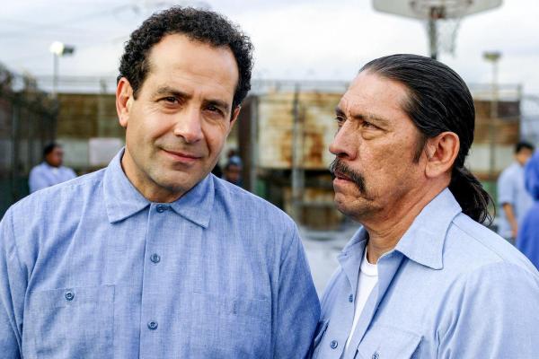 Bild 1 von 5: Im Bild (v.li.): Tony Shalhoub (Adrian Monk), Danny Trejo (Spyder Rudner).