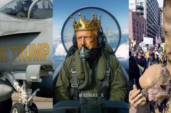 Bild 1 von 1: Donald Trump und künstliche Intelligenz: Provokationen als Teil einer durchdachten politischen Strategie