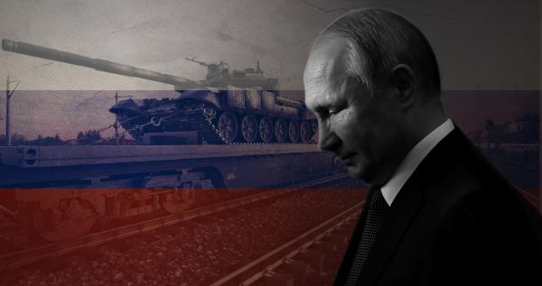 Bild 1 von 3: Putin will Russland mit militärischer Gewalt zurück zu imperialer Größe führen. Seine Kriege in Tschetschenien und Georgien sind nur Vorspiele. Sein Ziel: verlorene Territorien zurückholen.