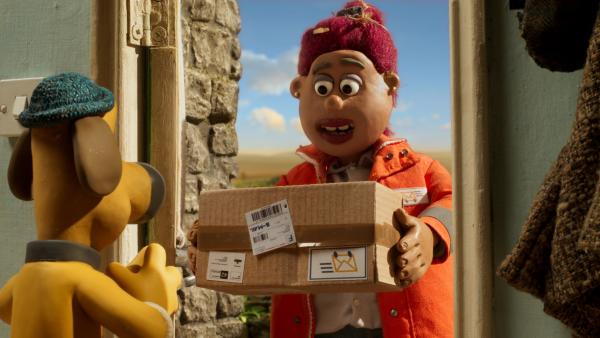 Bild 1 von 6: Allen Hindernissen zum Trotz immer pünktlich und zuverlässig: Paketbotin Rita.