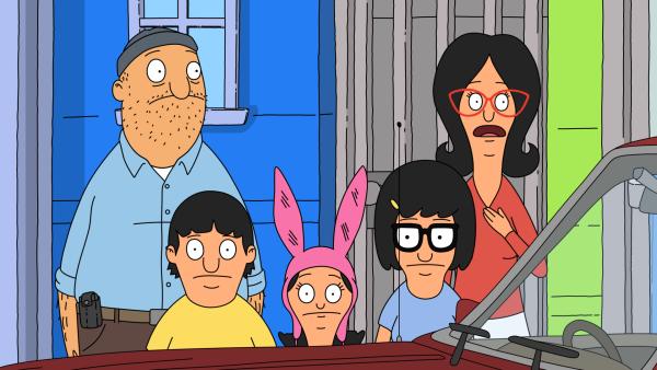 Bild 1 von 8: (v.l.n.r.) Teddy; Gene; Louise; Tina; Linda