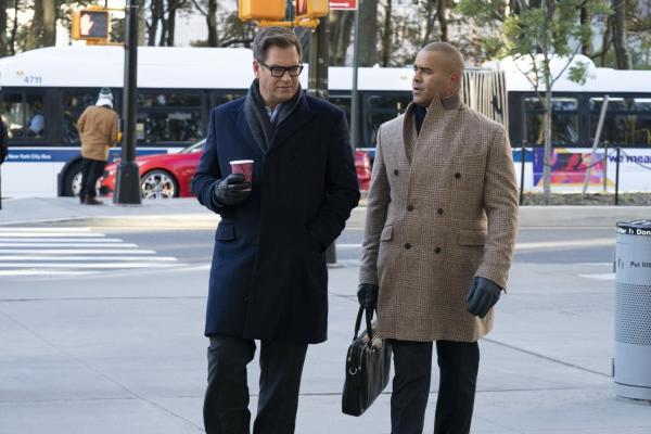 Bild 1 von 5: Jason Bull (Michael Weatherly, l.); Chunk Palmer (Christopher Jackson, r.)