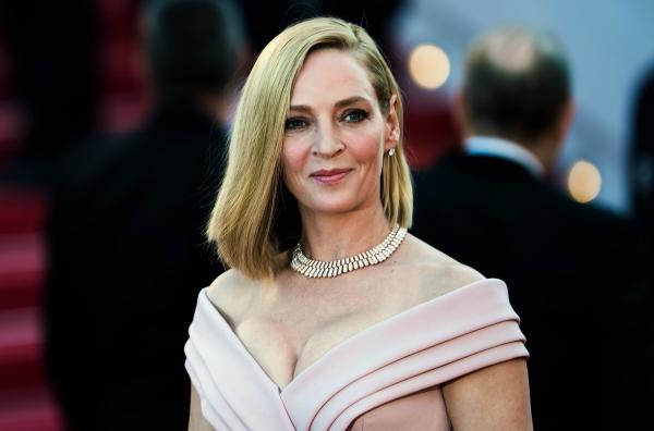 Bild 1 von 4: Uma Thurman in Cannes, 2017
