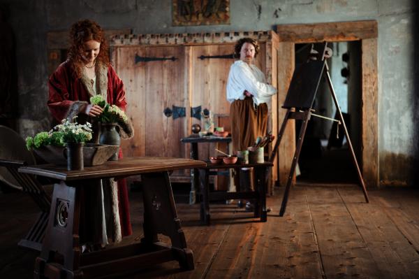 Bild 1 von 5: Alles andere als verstaubt - das Liebesleben von Rembrandt van Rijn. Der weltberühmte Maler des Barock lebte höchst unkonventionell.