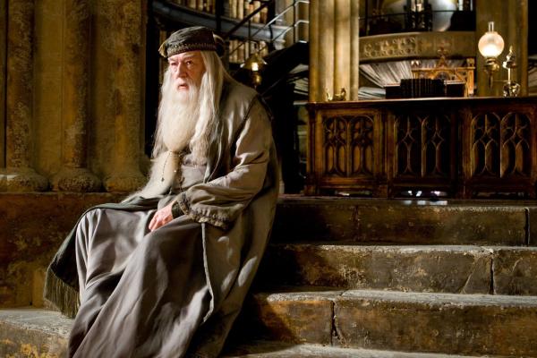 Bild 1 von 15: Michael Gambon as Albus Dumbledore