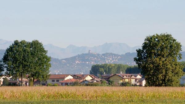 Bild 1 von 19: Im Bild: Die Alpen begrenzen das Piemont im Westen und Norden.