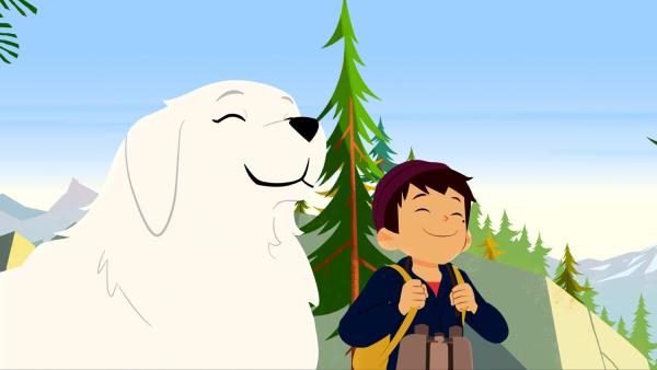 Bild 1 von 7: Belle und Sebastian suchen Bergsteiger Marc.