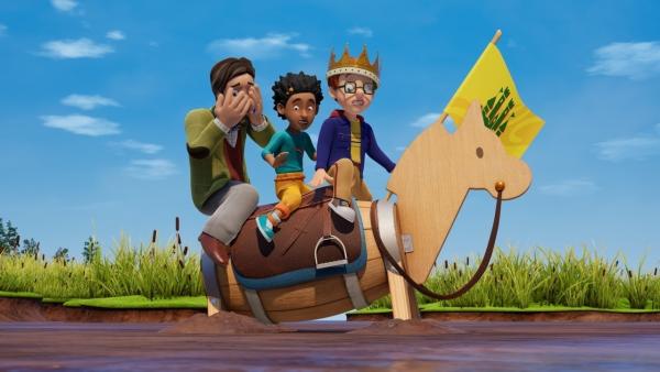 Bild 1 von 3: Endet das Theaterstück von Professor Pickles, Mandy und Norman im gefährlichen Treibsand?