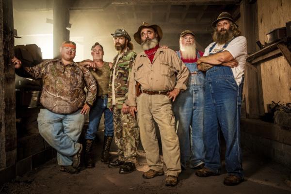 Bild 1 von 2: Jeff, Buck, Trapper, Huckleberry, Wild Bill and Willie.