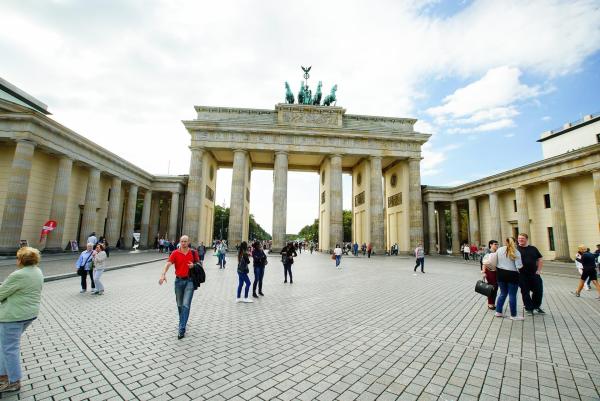 Bild 1 von 1: Im Bild: Das Brandenburger Tor in Berlin, Deutschland.