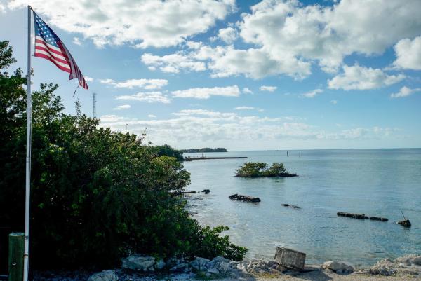 Bild 1 von 11: Im Bild: Ein Blick auf das Meer in Marathon, Florida.