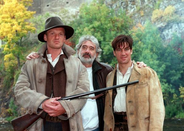 Bild 1 von 6: Gabriel Barylli, Regisseur Xaver Schwarzenberger,Tobias Moretti.