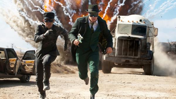 Bild 1 von 5: Kato (Jay Chou, li.) und Britt Reid/The Green Hornet (Seth Rogen)