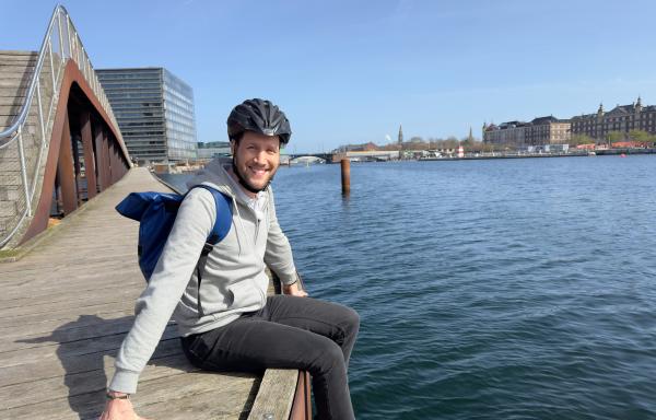 Bild 1 von 2: Reporter Sven Kroll genießt seinen Städtetripp in Dänemarks Landeshauptstadt am Ufer der Ostsee.