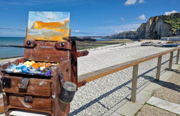 Bild 1 von 5: Malen wie die Impressionisten - Malkurs in Yport.