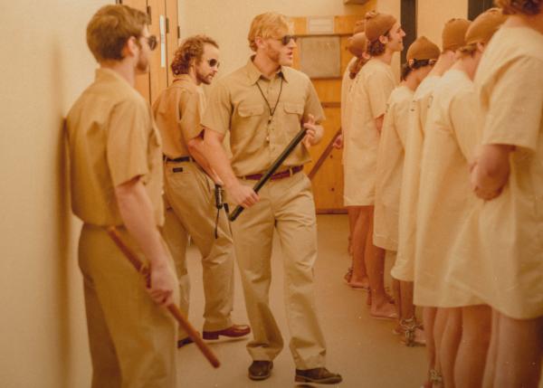 Bild 1 von 3: RECREATION - Stanford Prison Experiment guards and prisoners.