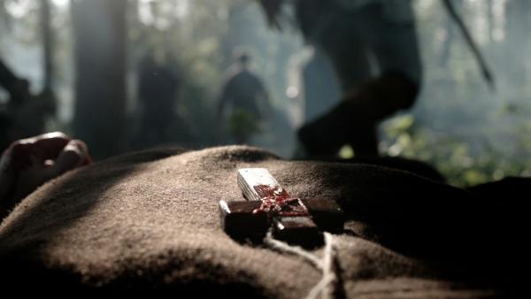 Bild 1 von 5: Kirchen und Klöster sind für Wikinger lohnende Ziele. Bei ihren Raubzügen kennen sie keine Gnade.