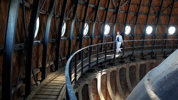Bild 1 von 4: Im Inneren der Nikolai-Kirchen-Kuppel.